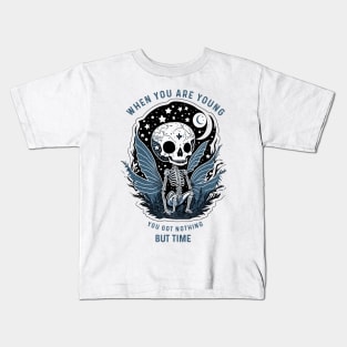 whimsical Skeleton Kids T-Shirt